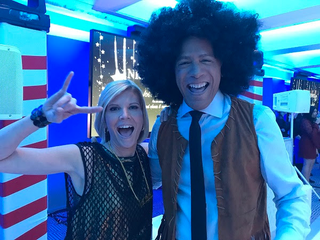 Kate Snow and Lester Holt